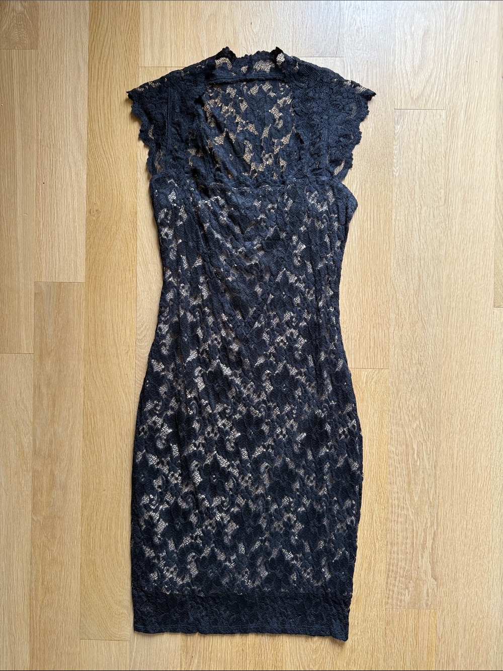 New Akira Black Lace Dress